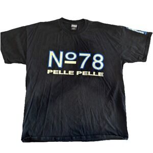 VTG 90s Pelle Pelle Marc Buchanan Made in USA Shirt XXL Expedition Sleeve Print